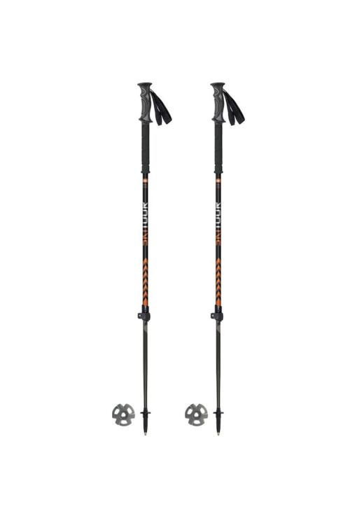 Bete ski SKITOUR - ajustabile marime 105-140cm - negru/portocaliu