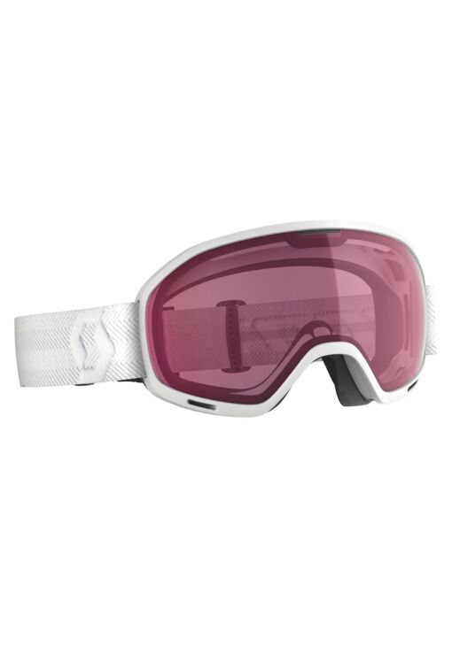 Ochelari ski Unlimited II OTG - alb/lentila enhancer