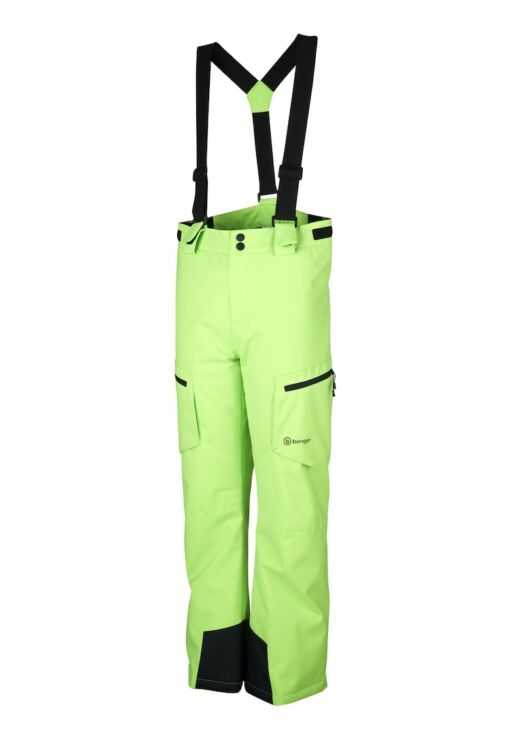 Pantaloni cu bretele elastice pentru ski Lone