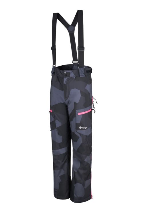 Pantaloni cu model camuflaj pentru ski Lone